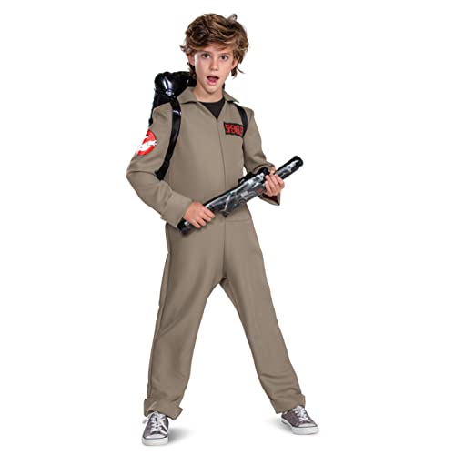 Ghostbuster Jumpsuit for Kids, Ghostbusters Afterlife Costume, Classic Size Large (10-12)