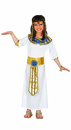 FIESTAS GUIRCA Egipcia Disfraz Infantil Cleopatra Niña 5-6 años