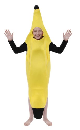 Childs Banana Costume (Large 10-12 Years) (disfraz)
