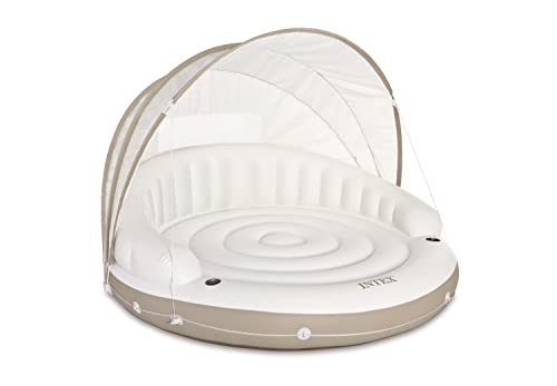 INTEX 58292EU - Isla hinchable canopy crema - 199x150 cm