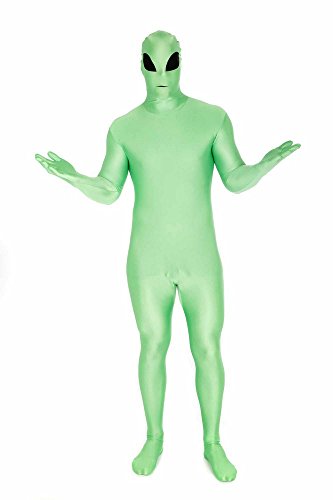 Morphsuits Disfraz Alien Adulto Traje Extraterrestre, Disfraz Halloween Hombre Carnaval en Talla M