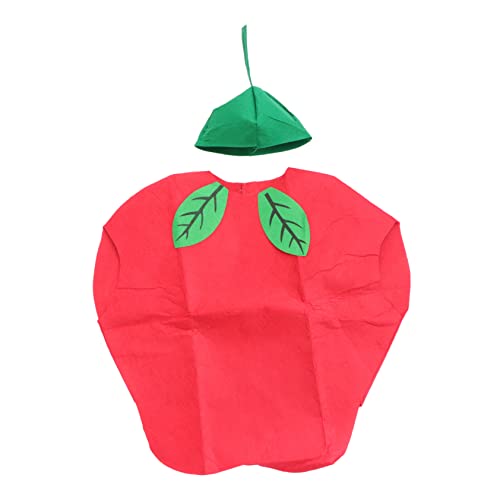 MUSISALY Niños Traje Frutas Vestido De Traje Niños Vegetales Disfraces Disfraces De Halloween Para Adultos Roja Cosplay Traje Niños Escuela Fiesta Traje Niños Frutas Trajes