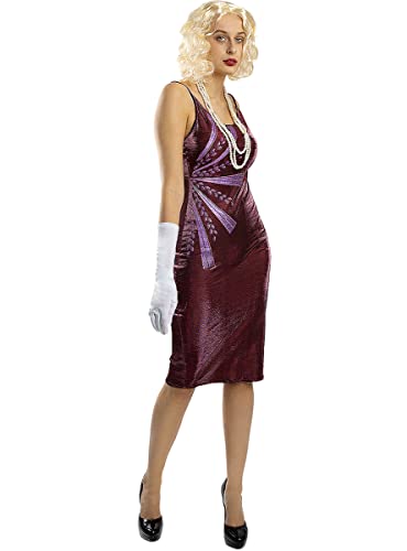 Funidelia | Disfraz Linda Shelby - Peaky Blinders para mujer ▶ Años 20, Gangster - Disfraz para adultos y divertidos accesorios para Fiestas, Carnaval y Halloween - Talla S - Morado