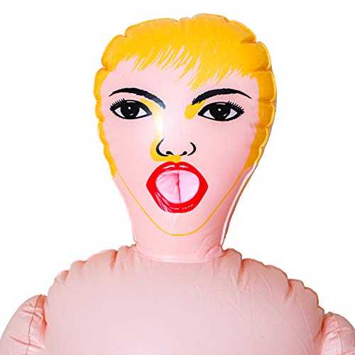 Happy Face - Muñeca Hinchable para Despedidas de Soltero y Fiestas, 150cm.