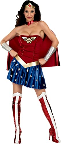 DC Comics - Disfraz de Wonder Woman para mujer, Talla XS adulto (Rubie's 888439-XS)