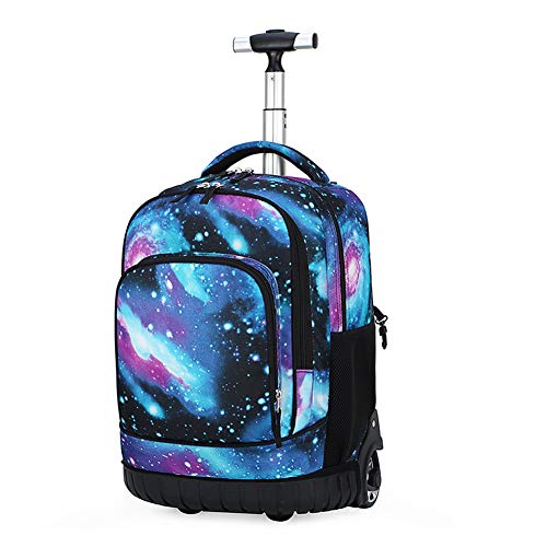 CONPHERON Mochila Escolar con Ruedas para Ninos, Estudiantes de Primaria Carros para Mochilas Bolsa Estuche Escolares Equipaje de Viaje Multifuncional