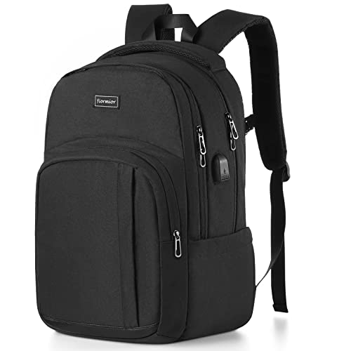 Mochila Hombre Mujer, Mochila Escolar Adolescente Juveniles Mochilas Escolares Mochila Universidad Ordenador Portatil 15.6 Pulgadas Mochila Portatil con Puerto USB