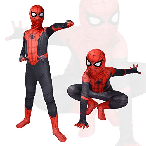 ACWOO Disfraz de Cosplay para niños - Trajes de héroe para niños Incluye casco, Body de estilo 3D Traje de cosplay de Halloween para niños y niñas (110 cm)