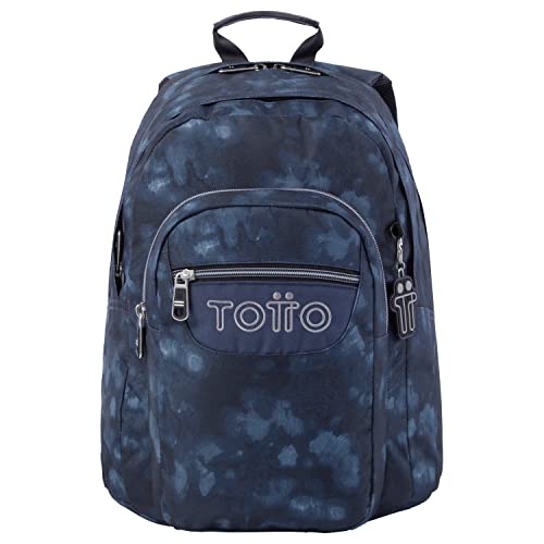 TOTTO Mochila escolar gris nébula - Lápiz