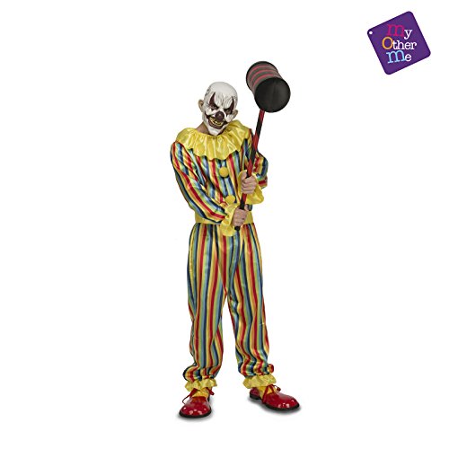 My Other Me Desconocido Me-204388 Disfraz Prank clown para hombre, S (Viving Costumes 204388)