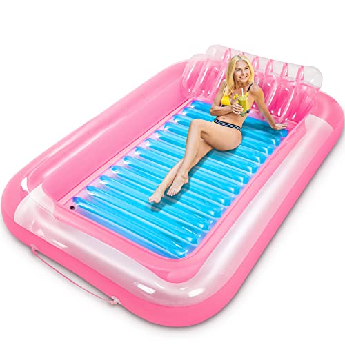 Subtail Colchoneta Piscina - Flotadores Piscina Hinchable para Adultos Infantil - Colchoneta Playa Inflables Piscina Hinchable Grande - Colchon Hinchables Inflables Adecuada para Piscina De Playa