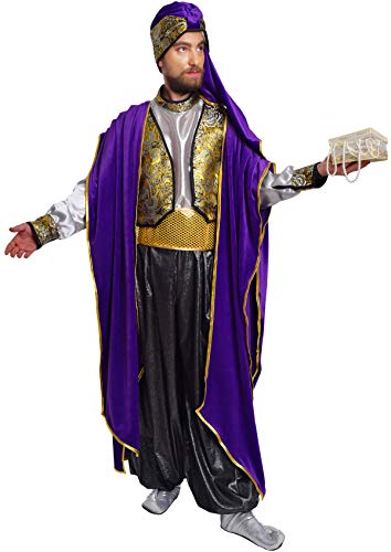 chiber - Disfraz Rey Mago Baltasar Deluxe