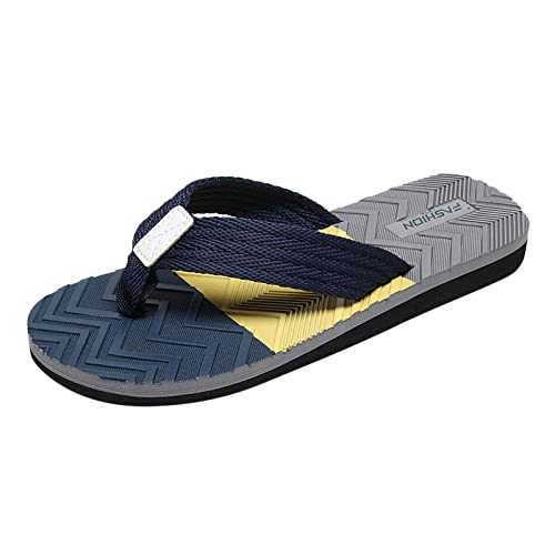 Tiukalh Chanclas hombre Oferta Antideslizantes Sandalias hombres Verano 2023 Ducha Playa Hawaiana Pantuflas on Cloud Ducha Baño Ajustable