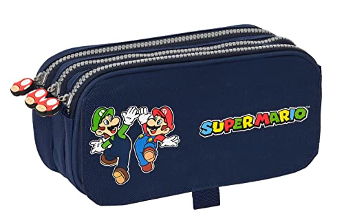 PORTATODO TRIPLE BIG SUPER MARIO