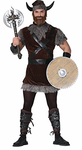FIESTAS GUIRCA Disfraz de Vikingo Hombre Adulto Talla M 48-50