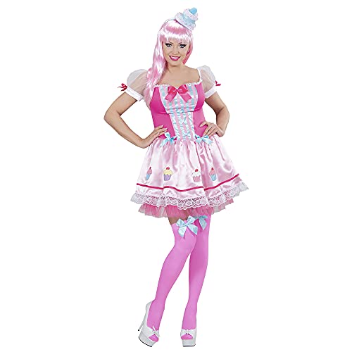 WIDMANN Disfraz de Cupcake Rosa Mujer - S , color/modelo surtido
