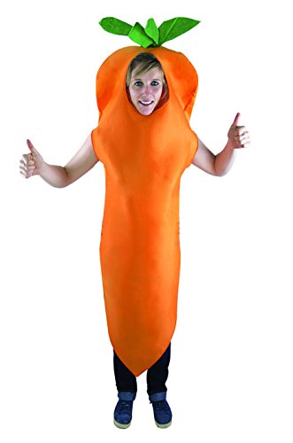 P'TIT Clown– Disfraz Adulto Zanahoria – 15376 –Talla única