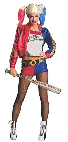 Rubies - Bate de béisbol inflable, accesorio disfraz oficial de Harley Quinn, Suicide Squad (DC Comics), Multicolor, Talla única