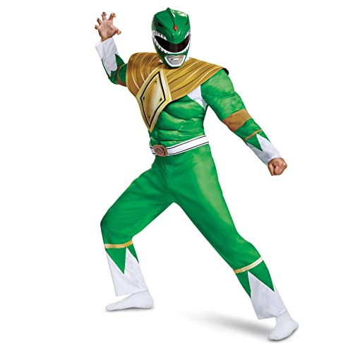 Disguise Green Ranger Classic Muscle Adulto 42-46