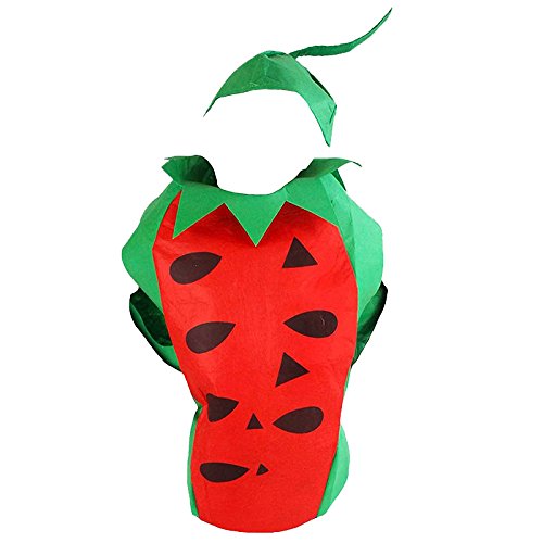 AmosfunChildren's Halloween Performance Disfraz Sandía Frutas Estilo Ropa Niños Niñas Lindo Disfraz (para -cm Altura Niños
