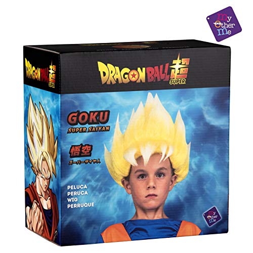 Peluca sayan goku infantil talla unica infantil
