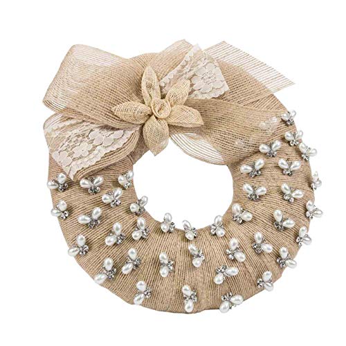 CAPRILO Bouquet Aro Artesanal Decorativo de Novia para Alfileres. Complementos. Joyas y Bisutería. Regalos Originales. Detalles de Bodas, Comuniones, Bautizos. CC