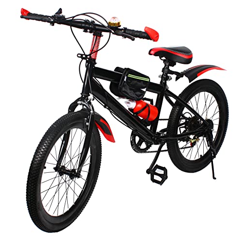 TaNeHaKi Bicicleta Niño Unisex 20 Pulgadas Niños MTB Niñas Niños Bicicleta Niños Bicicleta MTB Bicicleta MTB para Niños Bicicletas Unisexes para Niños Niñas Acero Carbono Bicicleta Niño Citybike