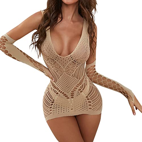 DRALOFAO Conjuntos De Lencería Mujer Lenceria Sezy Conjunto Juego De Rol Lencería Sexy Picardías Sexy Conjunto De Lencería Sujetador Medias Altas Al Muslo 2 Piezas Triangular Y Tanga Ropa Dormir
