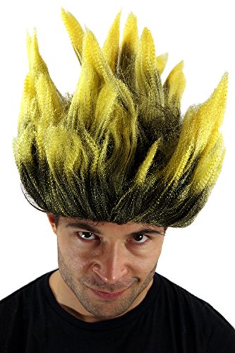 WIG ME UP Peluca para carnaval, Dragonball, demonio Loki, científico loco LM-19-P103TPC2B