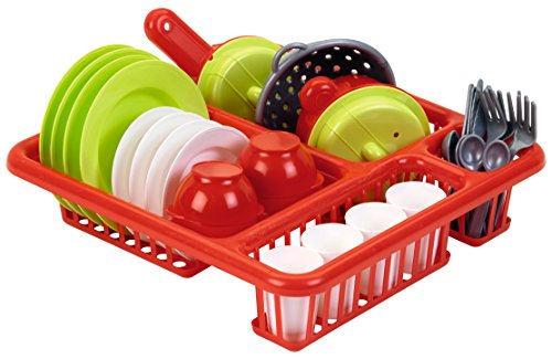 Escurridor de juguete con accesorios 100% Chef (Ecoiffier 608)