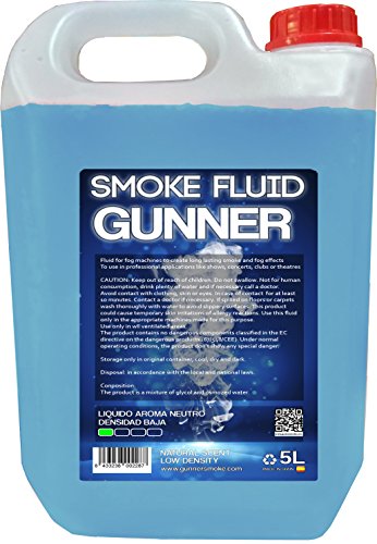 Liquido para maquinas de humo o niebla densidad Baja aroma Neutro