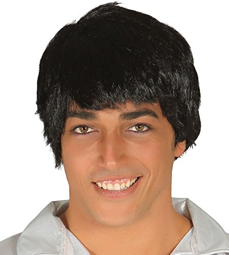 PELUCA DE HOMBRE NEGRA-