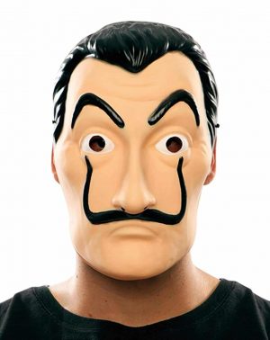 Careta Máscara Oficial La Casa de Papel Salvador Dali