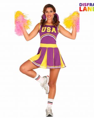 Disfraz de animadora cheerleader - para chica - Comprar en tienda online al mejor precio - Envios a tu ciudad y posibilidad de devolución. Descubre ofertas