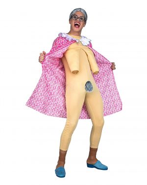 Disfraz de Abuela Anciana Divertida