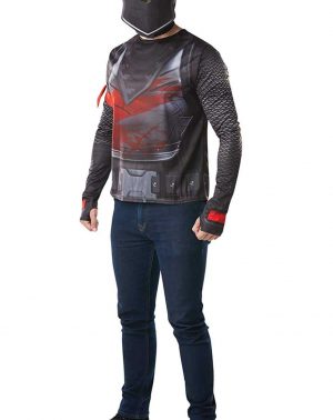 Fortnite - Disfraz camiseta Black Knight para adulto - Rubies
