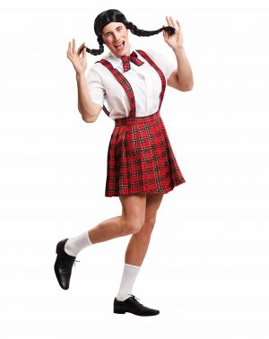 Disfraz de Colegiala para Hombre