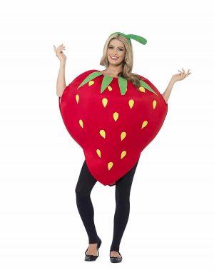 Disfraz de Fresa para Adulto - Chico - Chica - Unisex