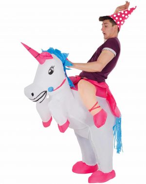 Disfraz de Unicornio Adulto - Hinchable Despedidas