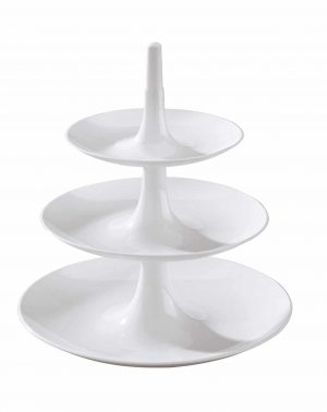 Máquina para hacer palomitas de maíz estilo retro. 1200W mediante aire caliente, con control de temperatura y protección contra sobrecalentamiento, sin necesitad de aceite 17 Frutero de 3 pisos Desmontable Blanco - Decoración centro mesa