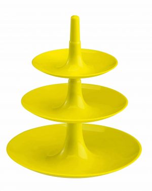 Máquina para hacer palomitas de maíz estilo retro. 1200W mediante aire caliente, con control de temperatura y protección contra sobrecalentamiento, sin necesitad de aceite 15 Frutero de 3 pisos Desmontable Color Mostaza – Decoración centro mesa