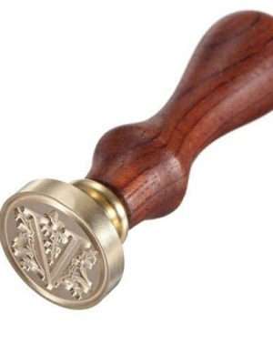 24 letras juego de sellado de cera para cartas