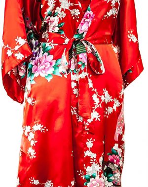 Kimono Bata Lencería - Ropa de Noche Prenda Despedida de Soltera