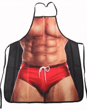Sexy Delantal de Cocina Hombre Regalo Divertido para Novio Marido