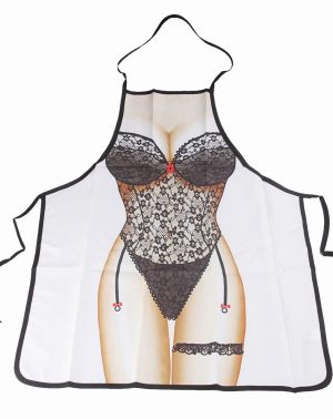 Delantal Sexy de Cocina Barbacoa Regalo Divertido Mujer Lencería Despedida Soltera