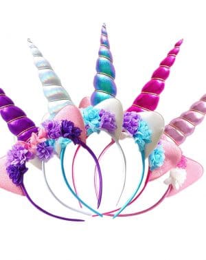 Diadema Tocado Unicornio Princesa Cumpleaños Disfraz Cosplay