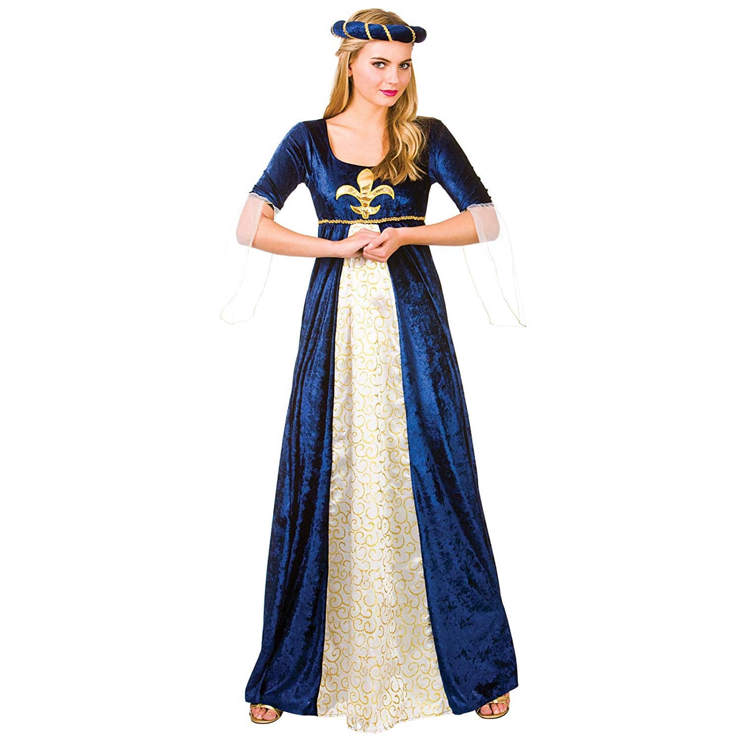 Disfraz de doncella medieval disfraz