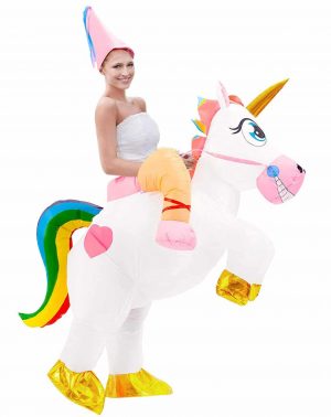 Disfraz Unicornio Hinchable adulto
