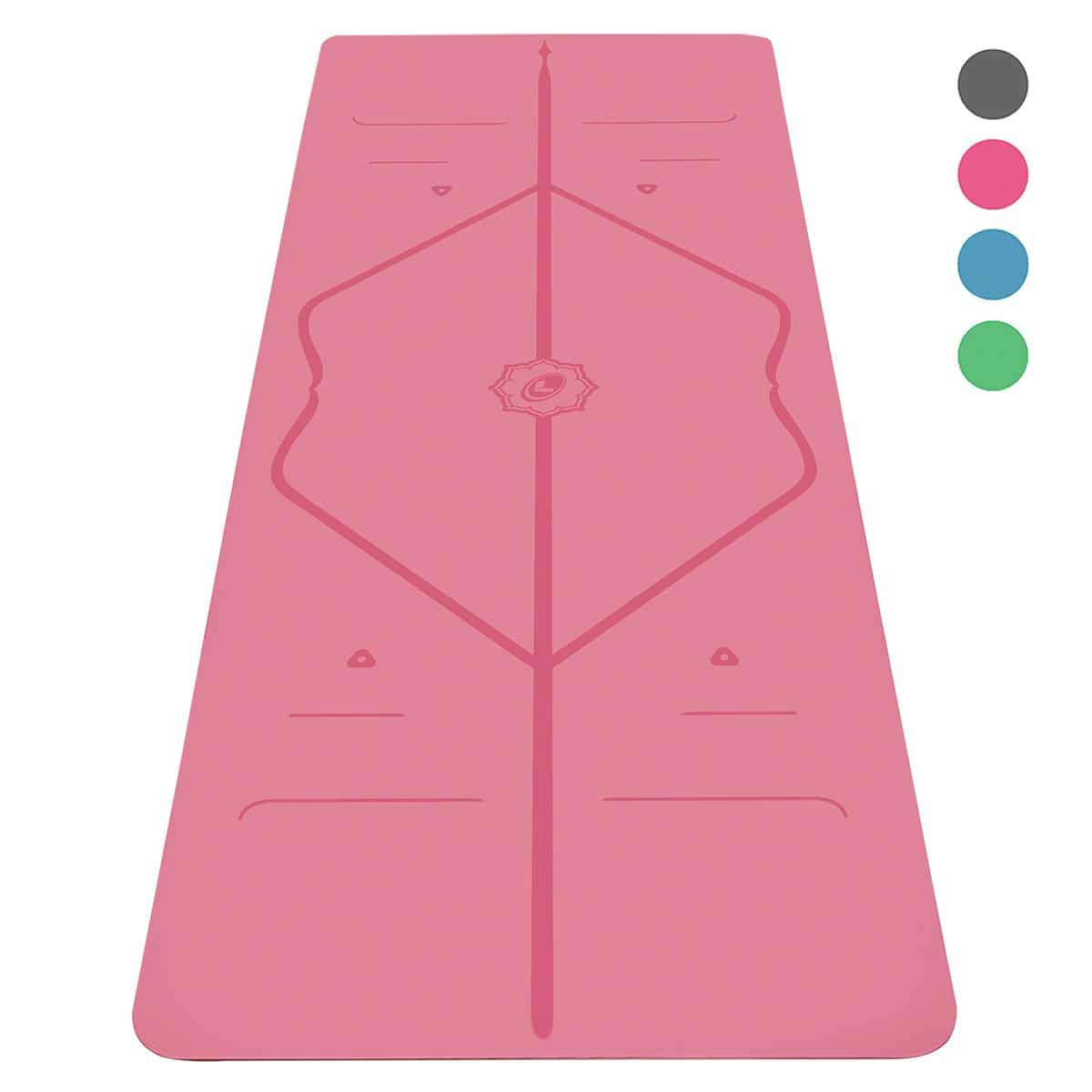 Esterilla Yoga Antideslizante Liforme Sistema De Alineación Original y Patentado Yoga Mat Ecológica