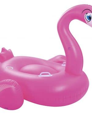 Colchoneta Flamenco hinchable para adultos con asas Bestway 41108